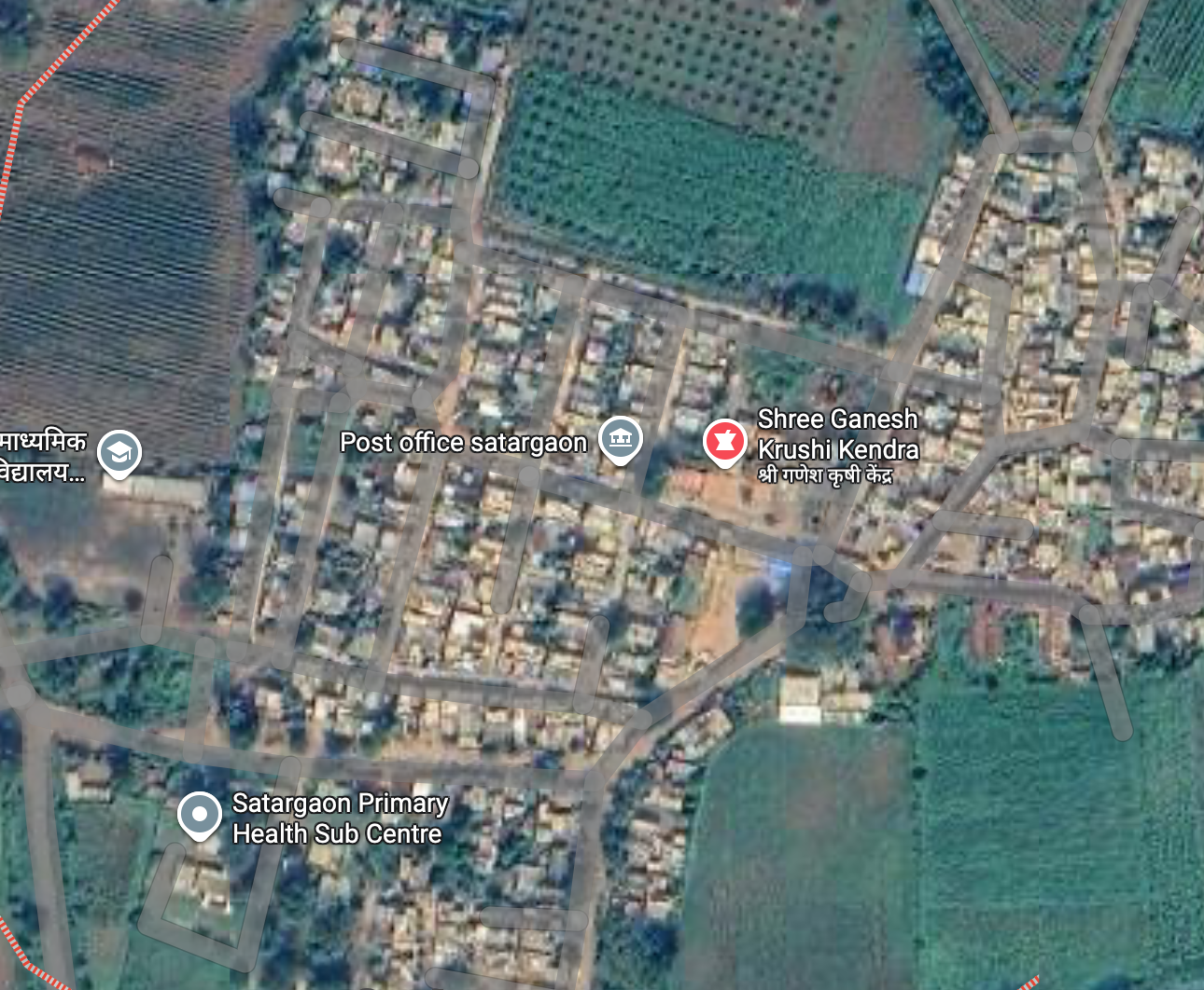 Political Map of Satargaon Village